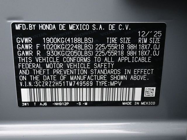 Used 2026 Honda HR-V Sport image 42