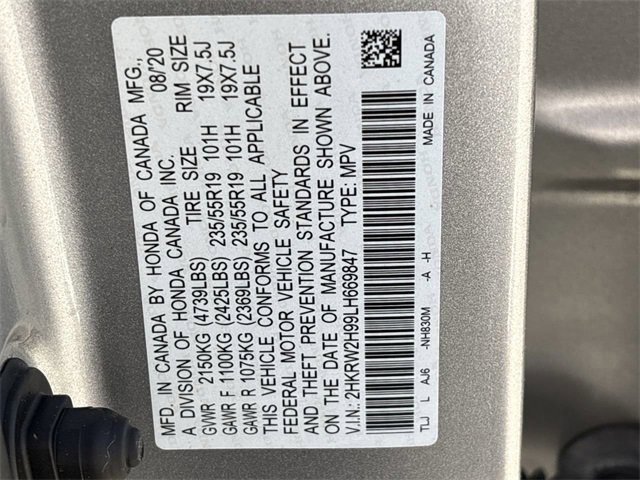 Used 2020 Honda CR-V Touring image 41