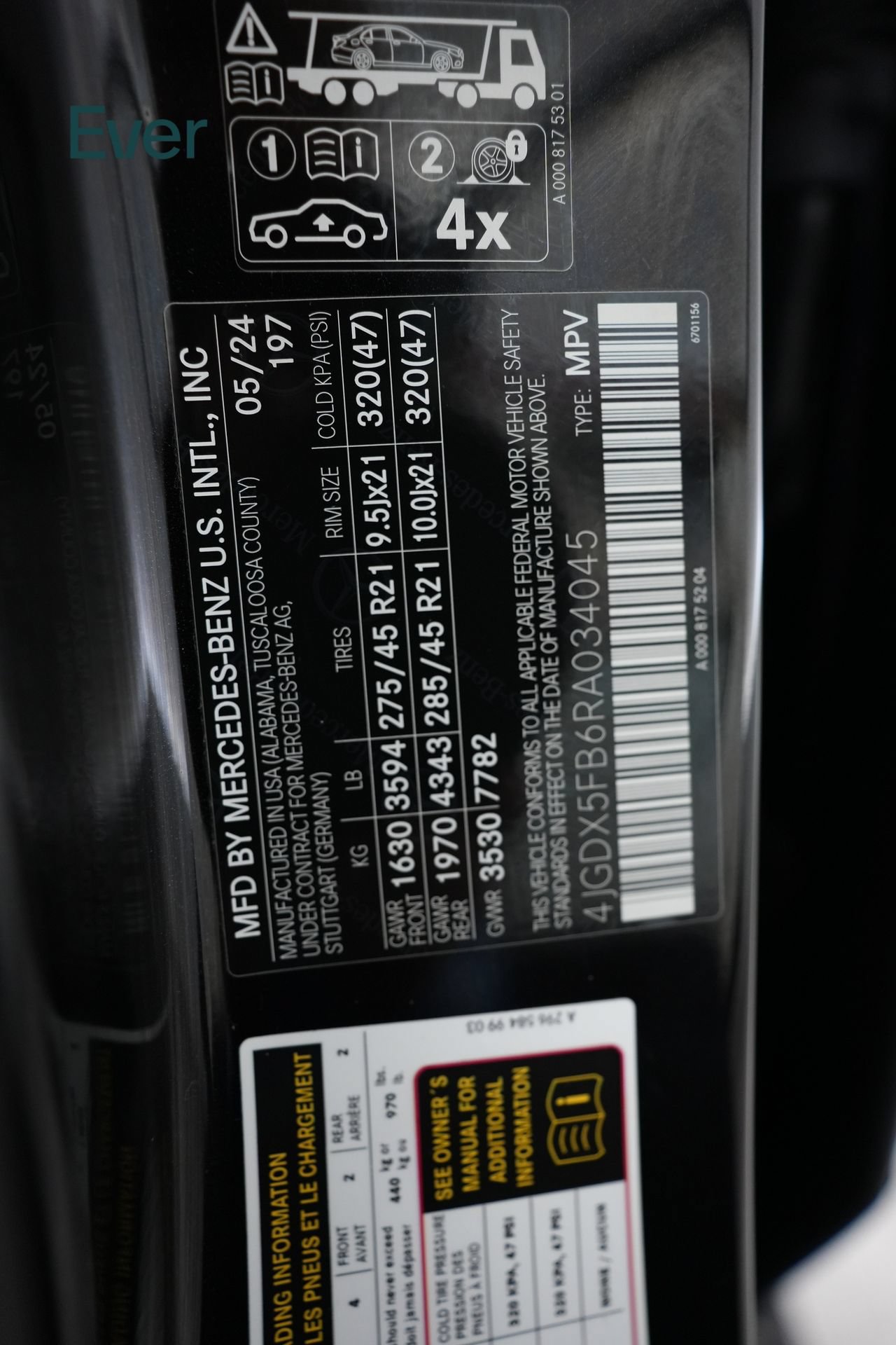 Used 2024 Mercedes-Benz Maybach EQS 680 4MATIC image 25