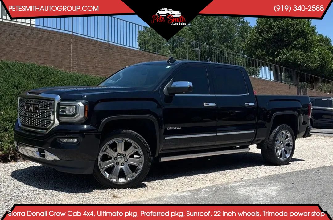Used 2017 GMC Sierra 1500 Denali w/ Denali Ultimate Package AWD/4WD image 1