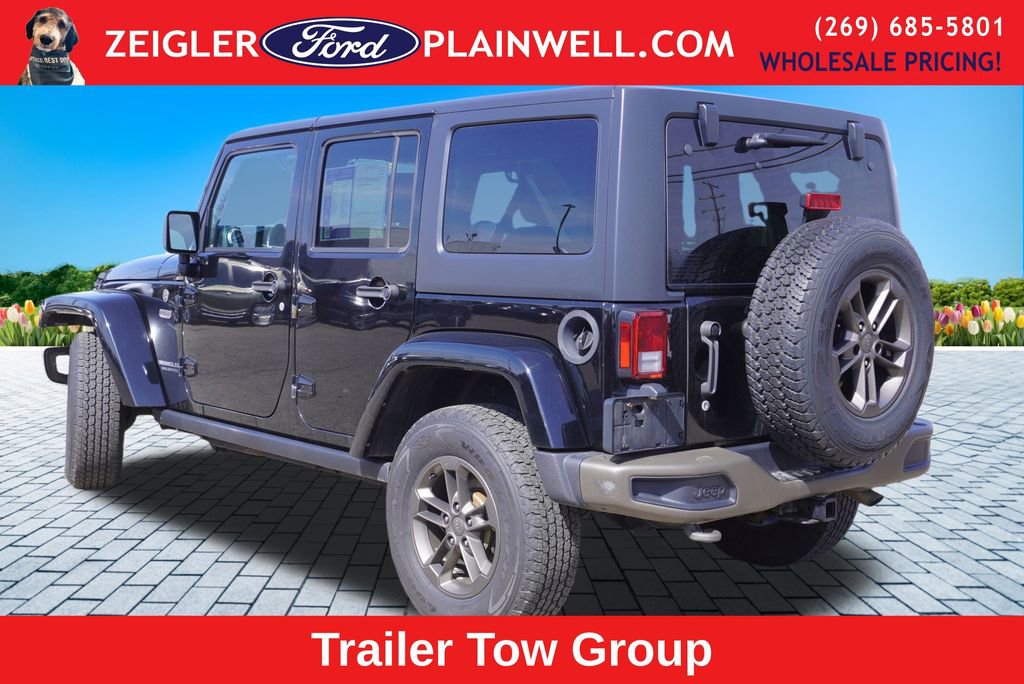 Used 2016 Jeep Wrangler Unlimited Sahara AWD/4WD image 4