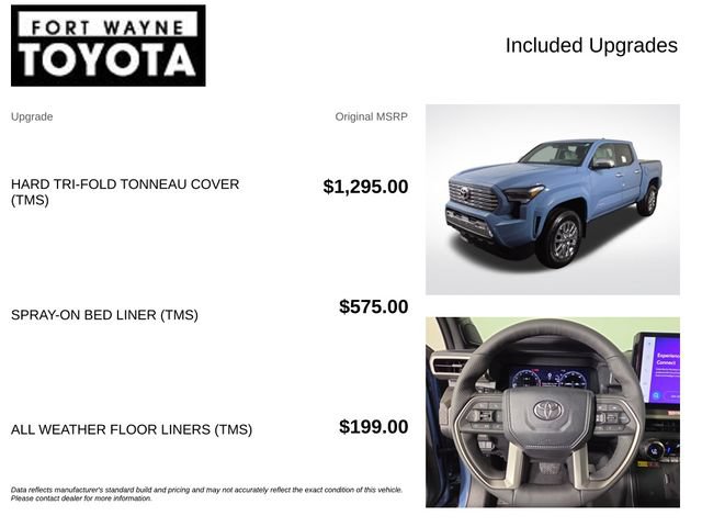 New 2026 Toyota Tacoma Limited AWD/4WD image 4
