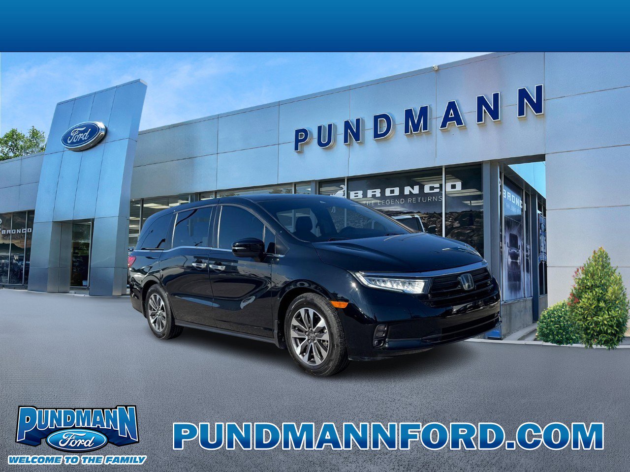 Used 2021 Honda Odyssey EX-L