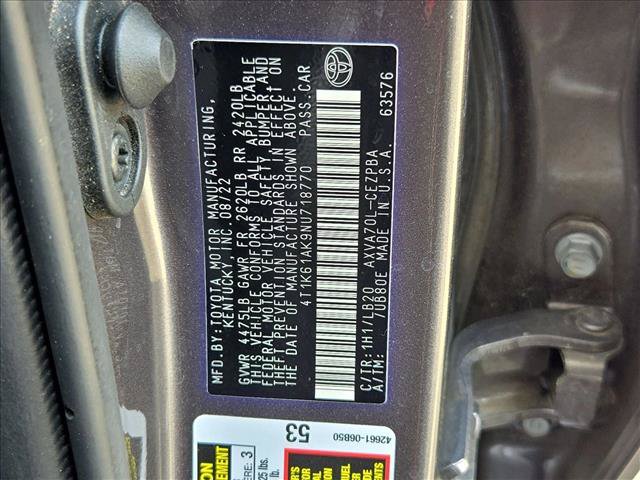 Used 2022 Toyota Camry XSE FWD image 22