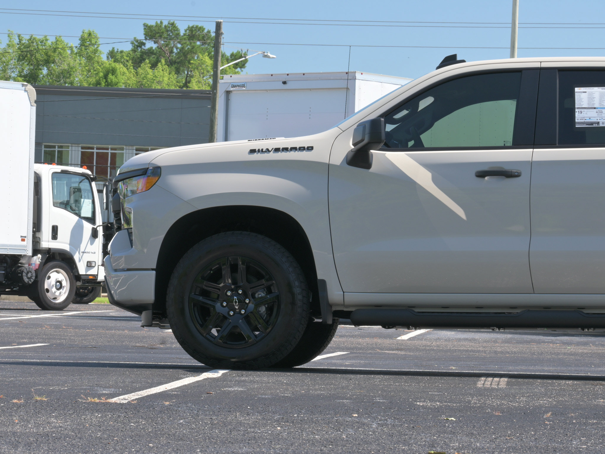 New 2026 Chevrolet Silverado 1500 Custom w/ Turbomax Blackout Package AWD/4WD image 5