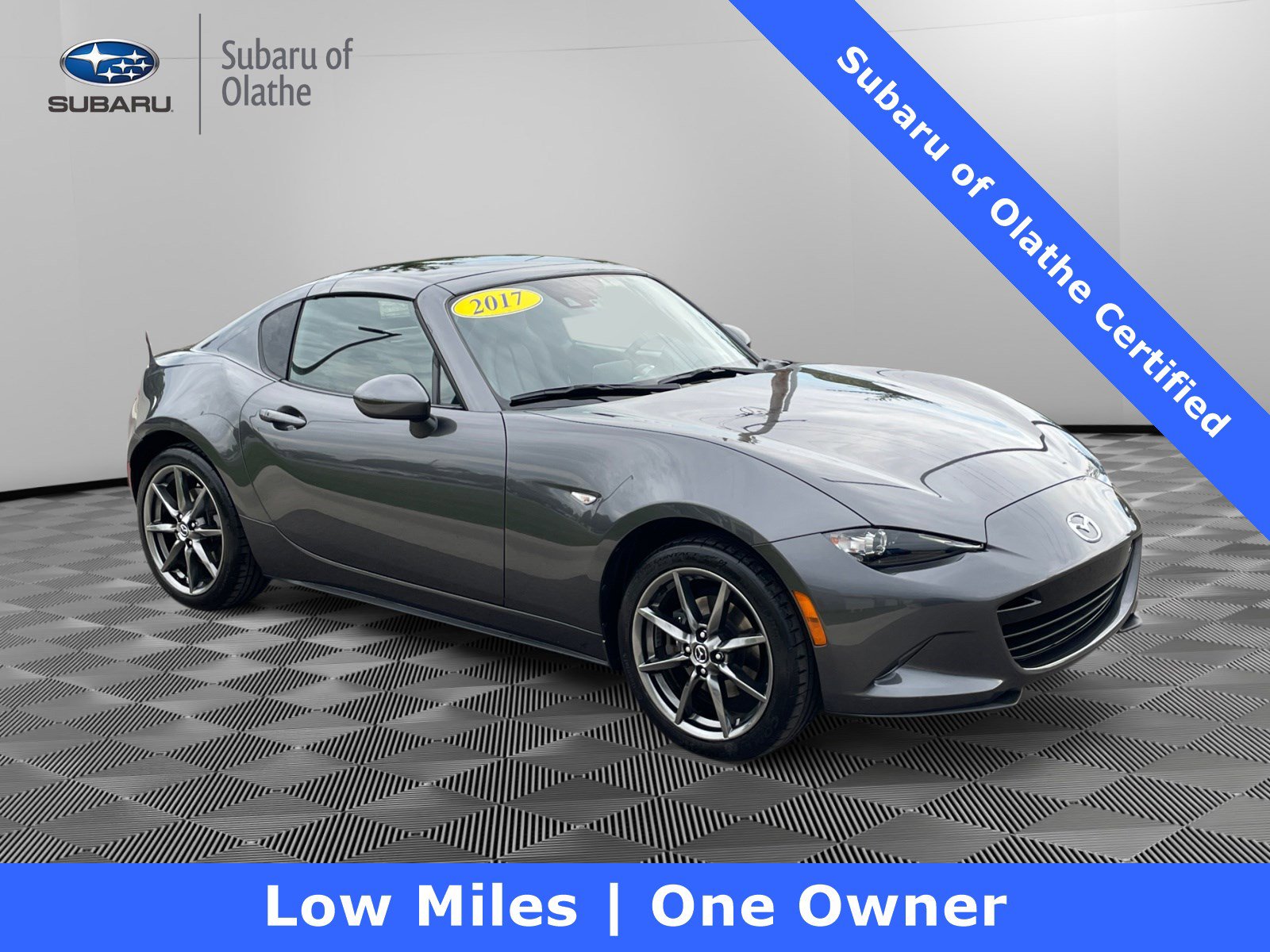 Used 2017 MAZDA MX-5 Miata RF Grand Touring