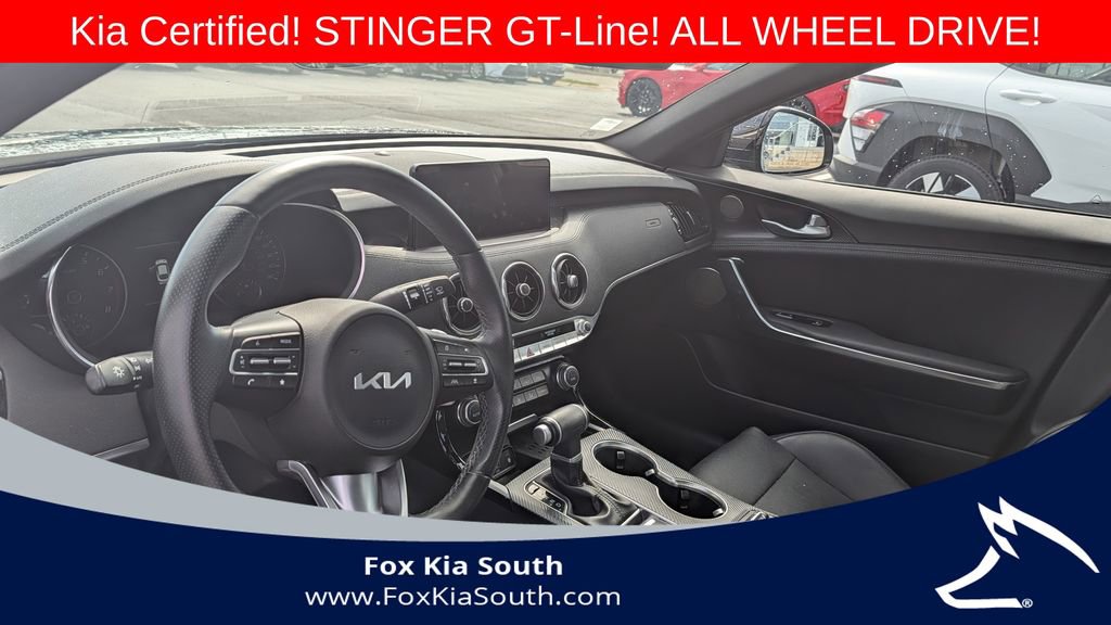 Certified 2023 Kia Stinger GT-Line w/ Sun & Sound Package image 6