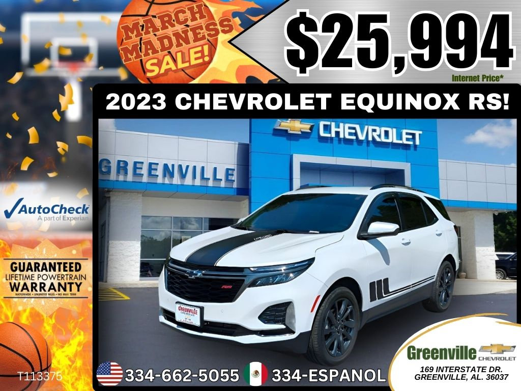 Used 2023 Chevrolet Equinox RS