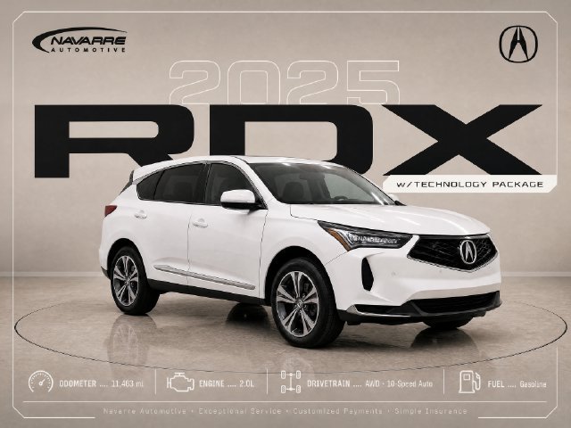 Used 2025 Acura RDX w/ Technology Package AWD/4WD image 1