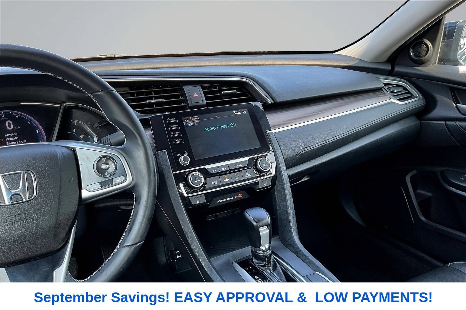 Used 2019 Honda Civic EX-L image 9