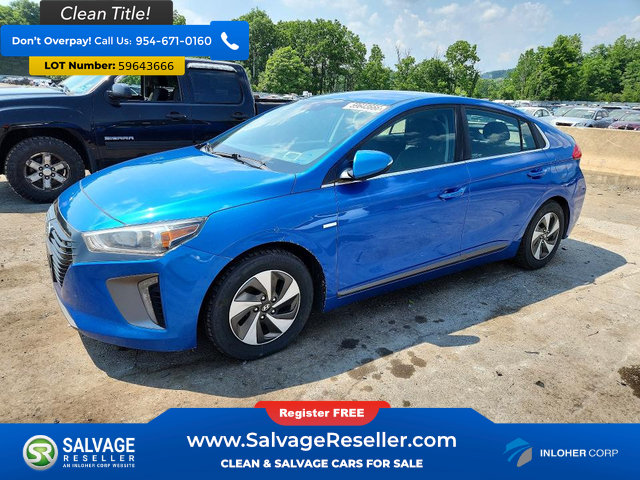 Used 2017 Hyundai Ioniq SEL FWD image 1