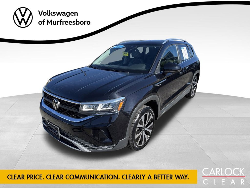 Certified 2023 Volkswagen Taos SE w/ Panoramic Sunroof Package FWD image 1