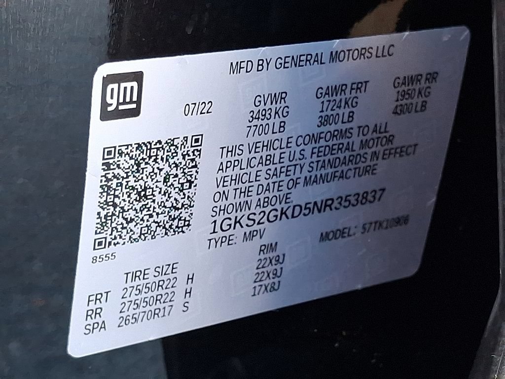 Used 2022 GMC Yukon XL SLT w/ SLT Luxury Package AWD/4WD image 31