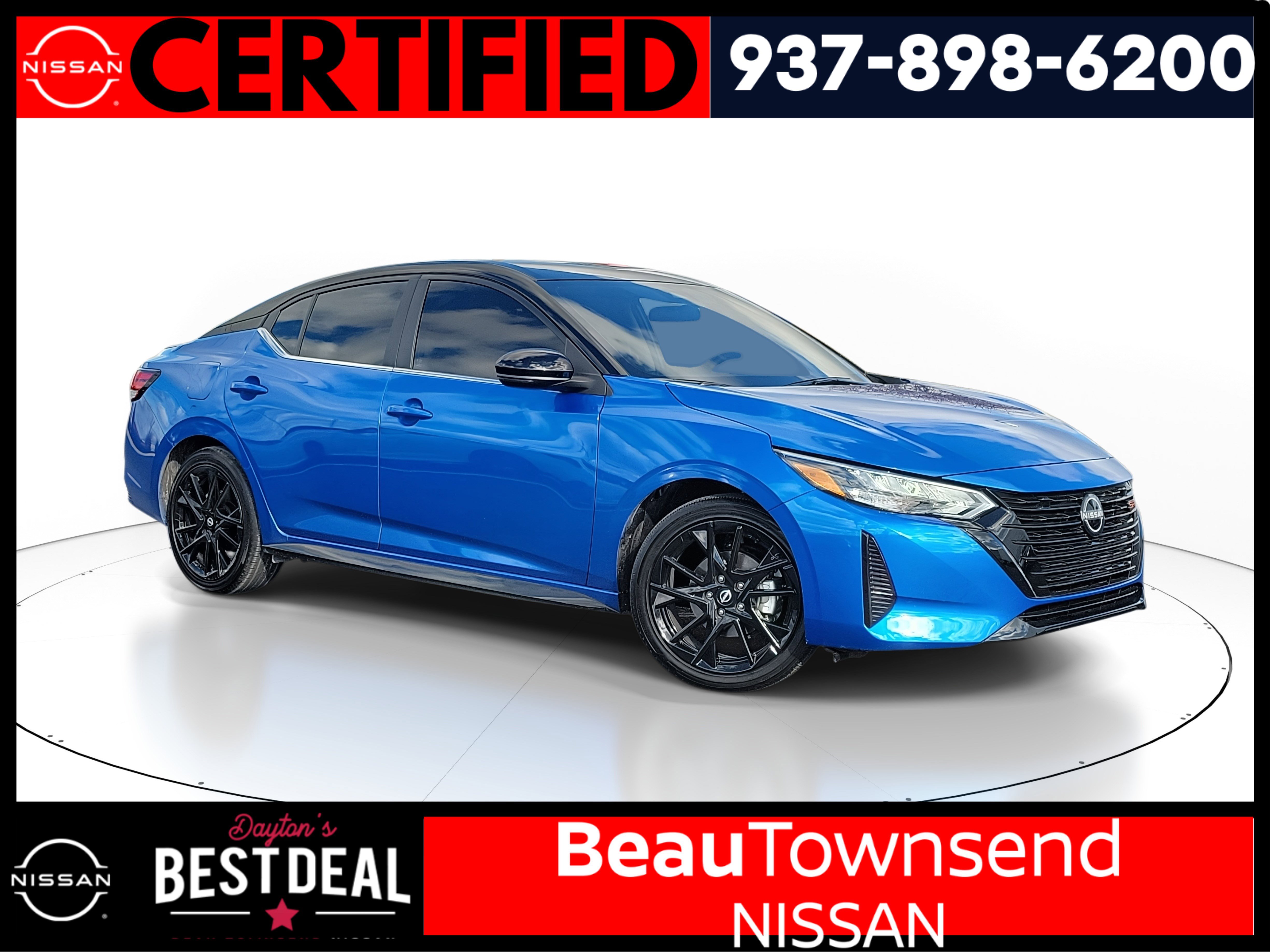 Certified 2025 Nissan Sentra SR w/ Midnight Edition