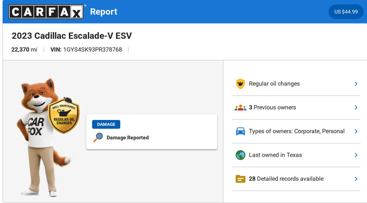 Used 2023 Cadillac Escalade ESV V image 6