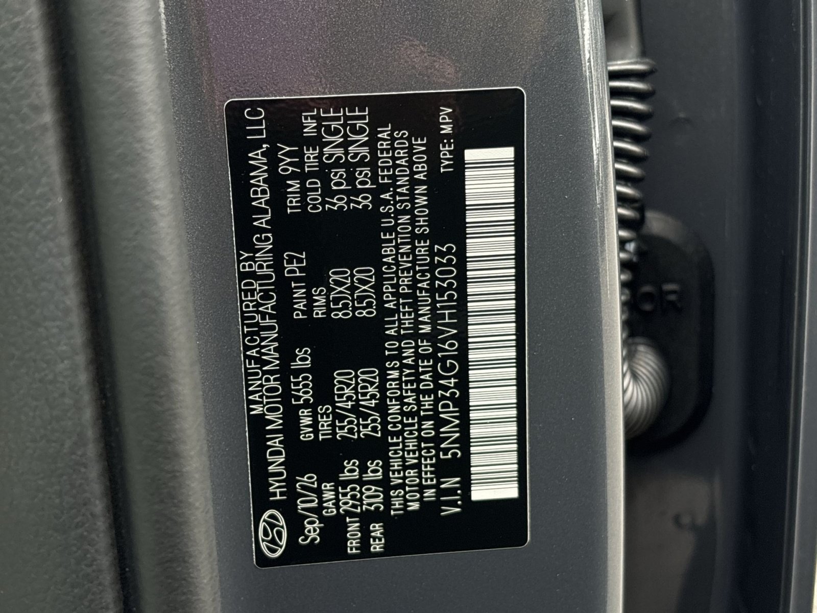 New 2027 Hyundai Santa Fe Limited FWD image 27