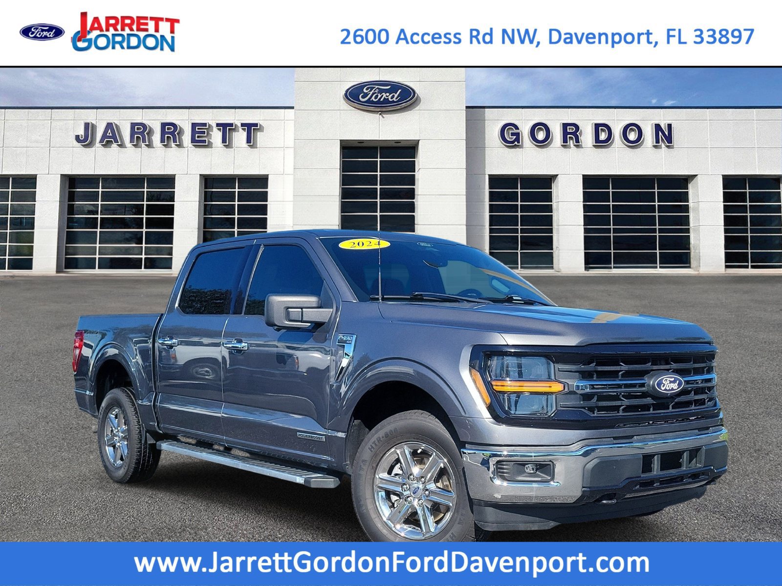 Certified 2024 Ford F150 XLT w/ Mobile Office Package AWD/4WD 360° Tour