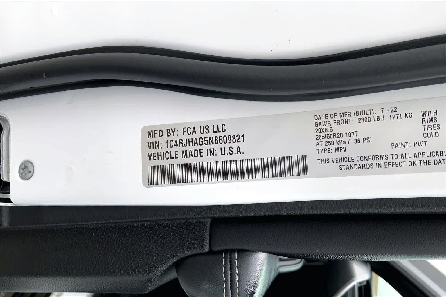 Used 2022 Jeep Grand Cherokee Altitude AWD/4WD image 49
