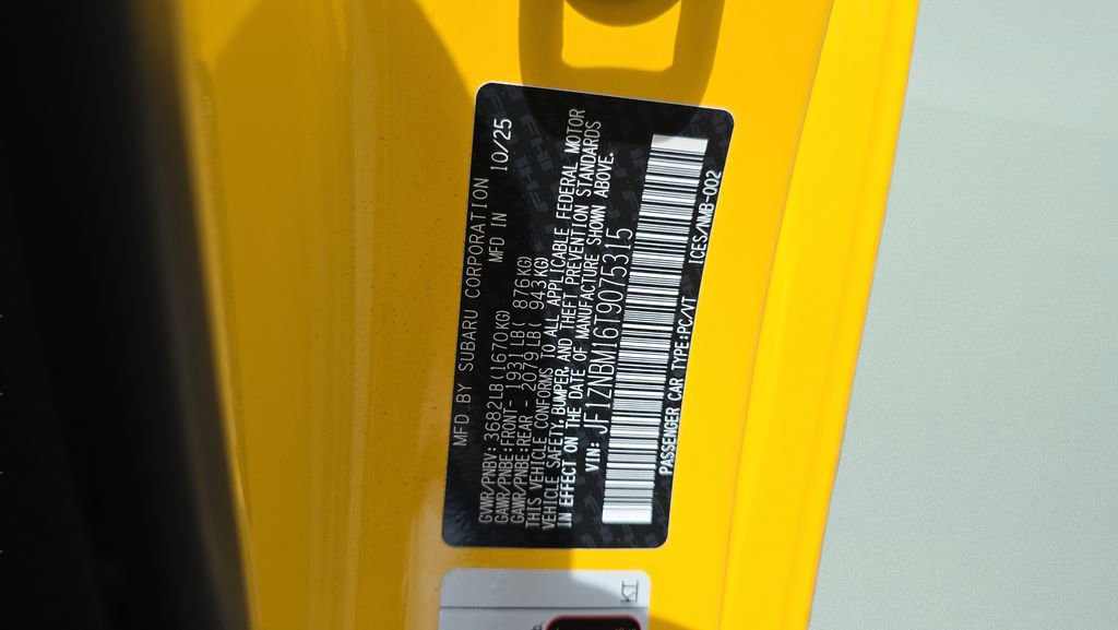 Used 2026 Toyota GR86 YUZU Limited w/ GR Aero Kit image 29