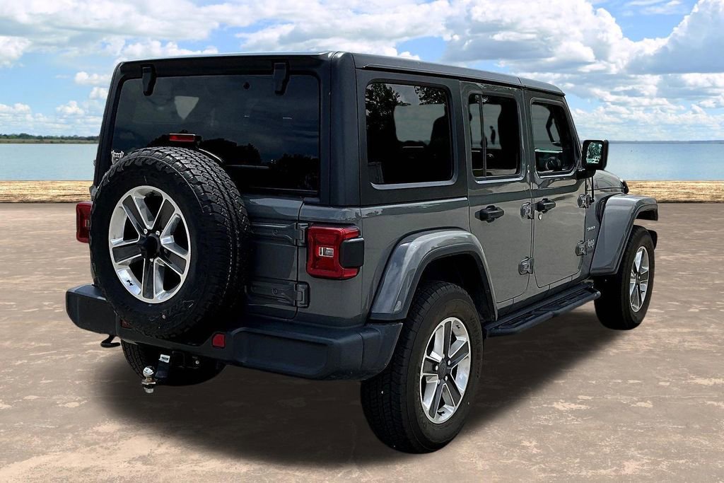 Used 2020 Jeep Wrangler Unlimited Sahara w/ LED Lighting Group AWD/4WD image 7