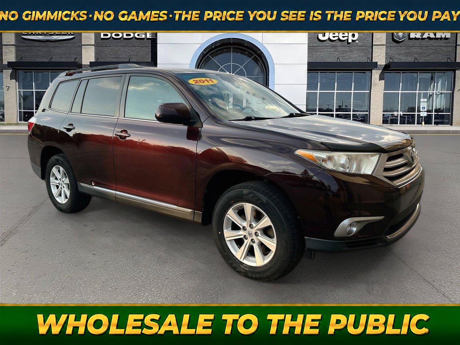 Used 2011 Toyota Highlander 4WD w/ Tech Pkg