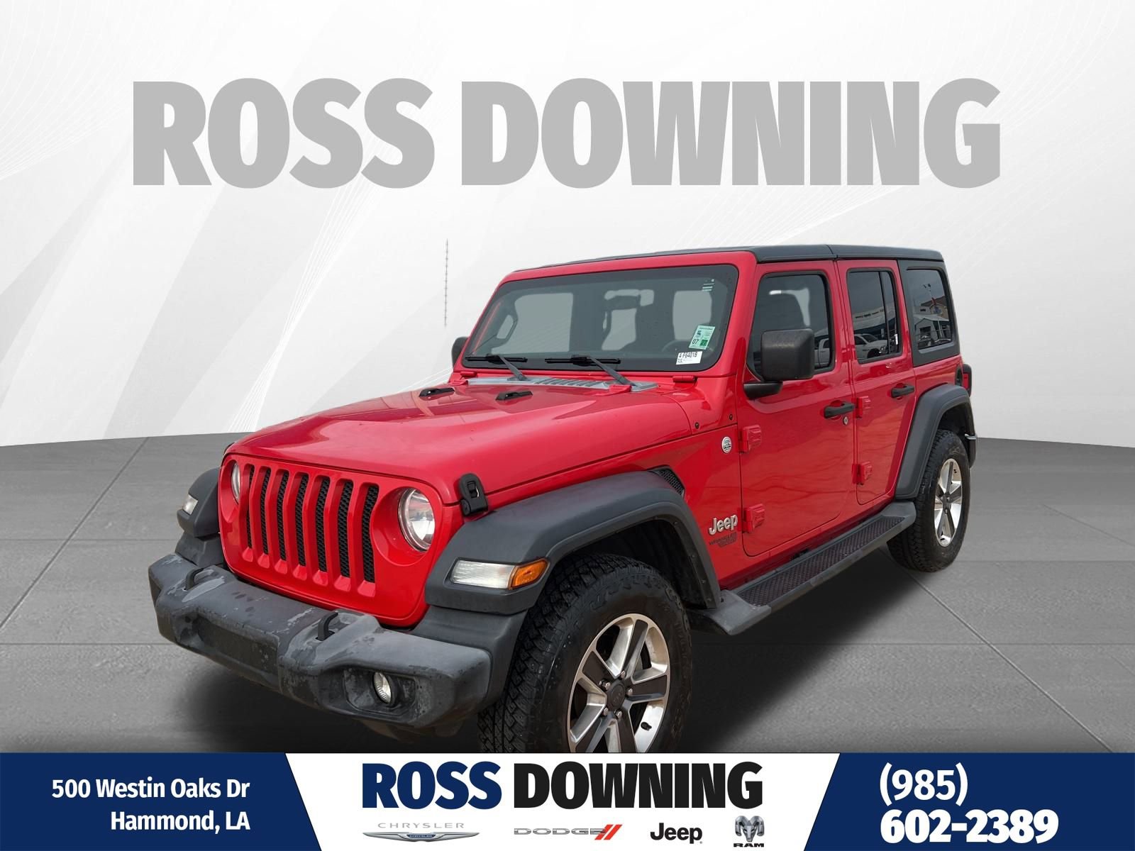 Used 2018 Jeep Wrangler Unlimited Sport S image 1