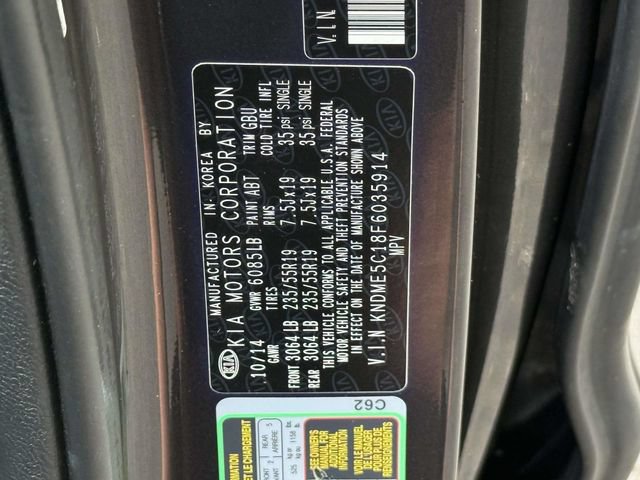 Used 2015 Kia Sedona SX Limited FWD image 24