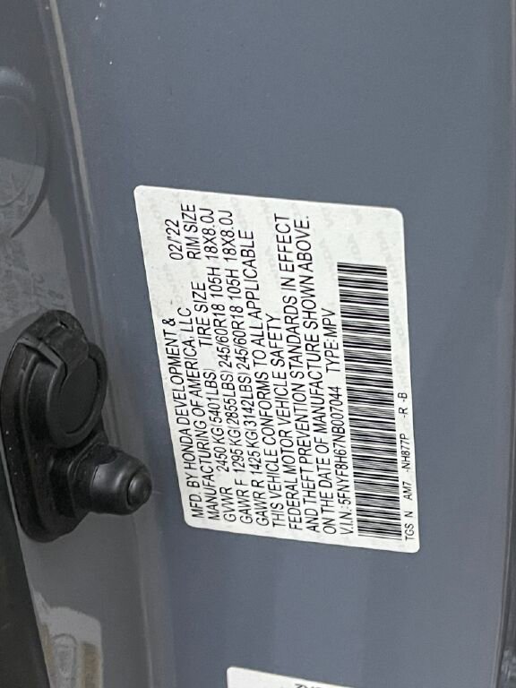 Certified 2022 Honda Passport TrailSport image 26