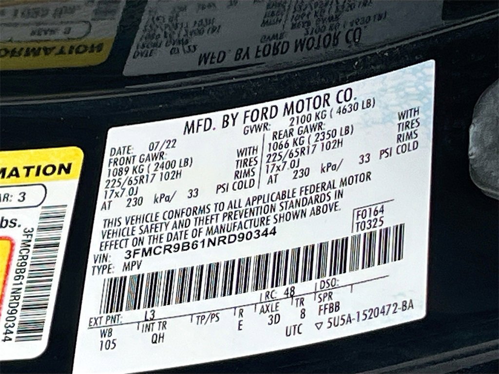 Used 2022 Ford Bronco Sport Big Bend w/ Convenience Package image 29