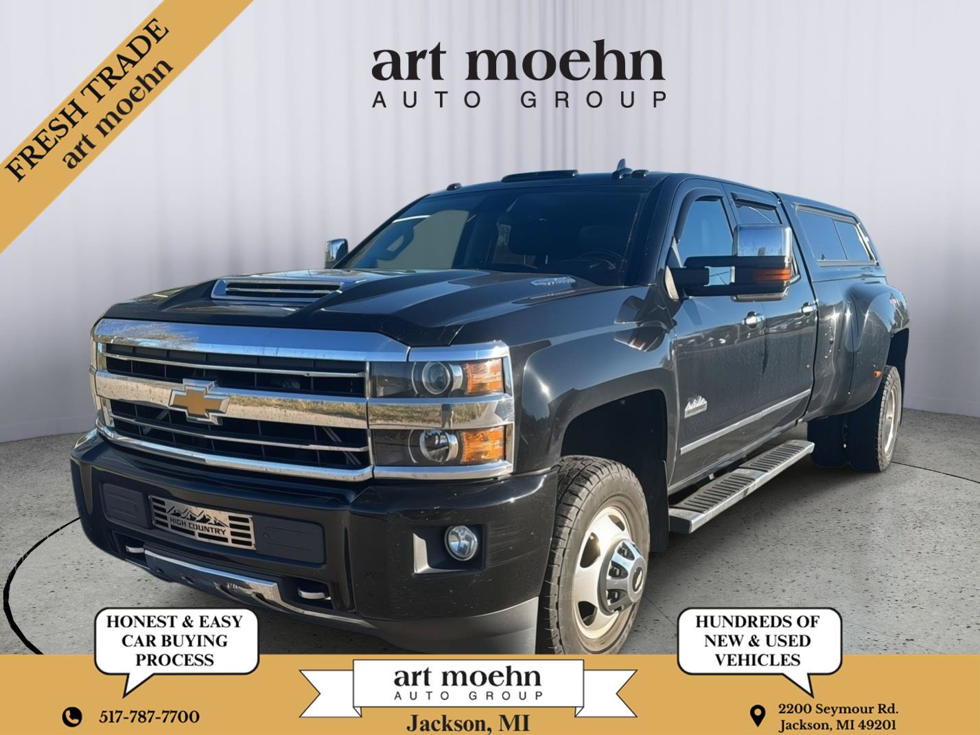 Used 2018 Chevrolet Silverado 3500 High Country w/ Duramax Plus Package