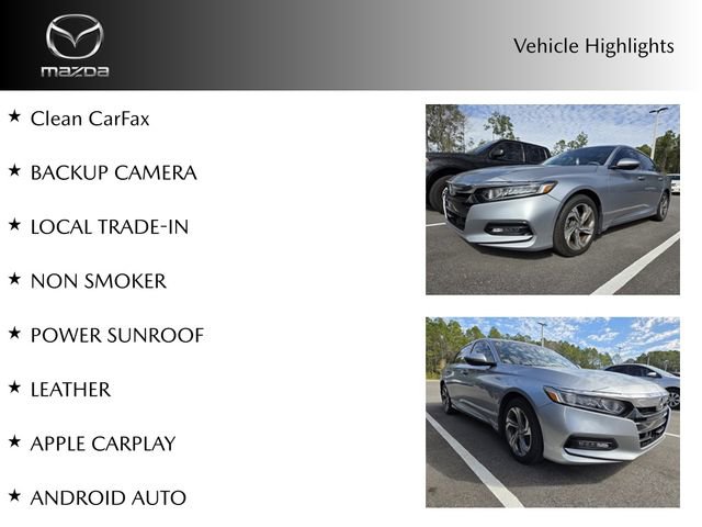 Used 2018 Honda Accord EX-L image 2