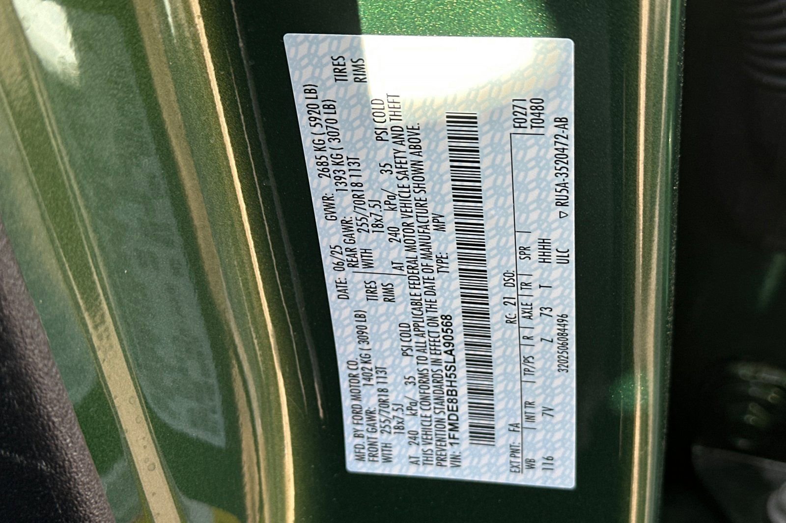 Used 2025 Ford Bronco Outer Banks image 30