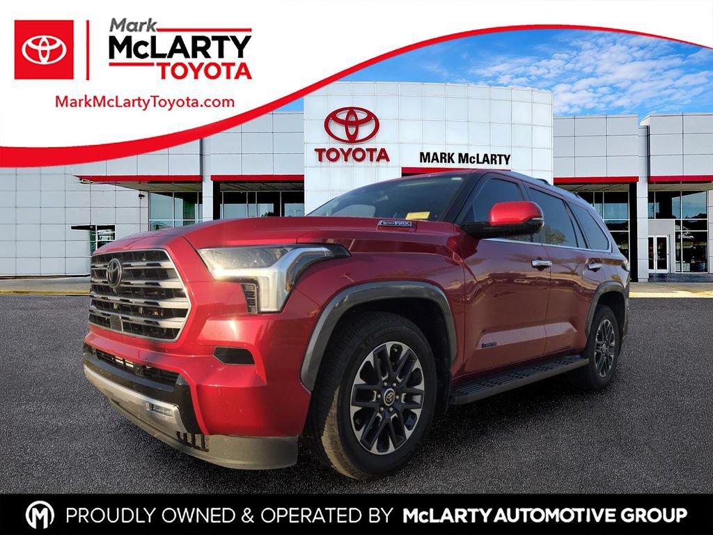 Used 2024 Toyota Sequoia Limited w/ Tow Technology Package