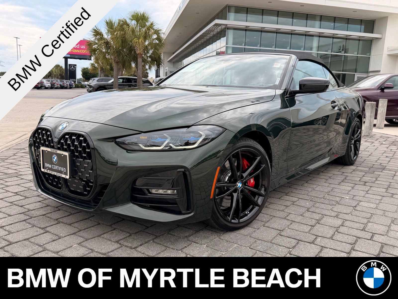 Certified 2024 BMW 430i xDrive Convertible w/ M Sport Package