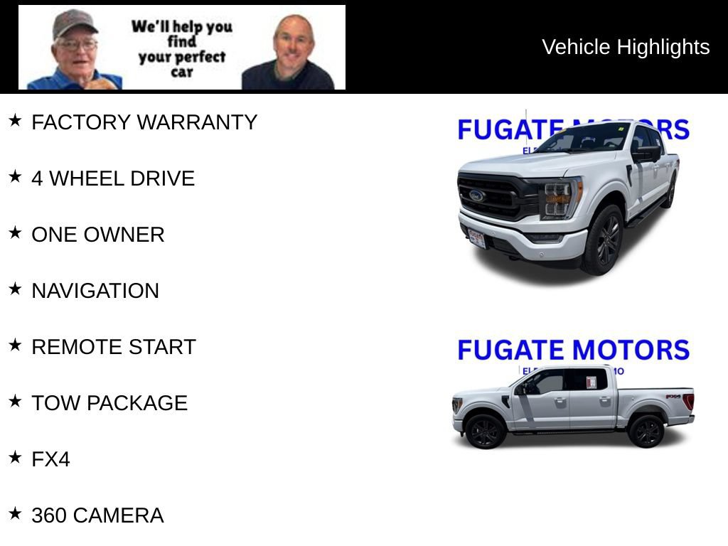 Used 2023 Ford F150 XLT w/ Equipment Group 302A High AWD/4WD image 8