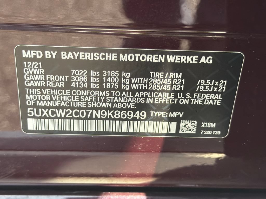 Used 2022 BMW X7 xDrive40i w/ Executive Package AWD/4WD image 26