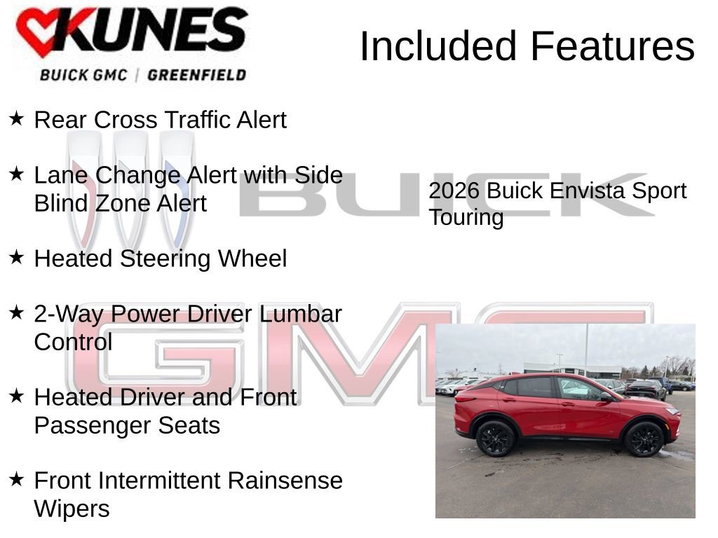 New 2026 Buick Envista Sport Touring w/ Convenience I Package image 4