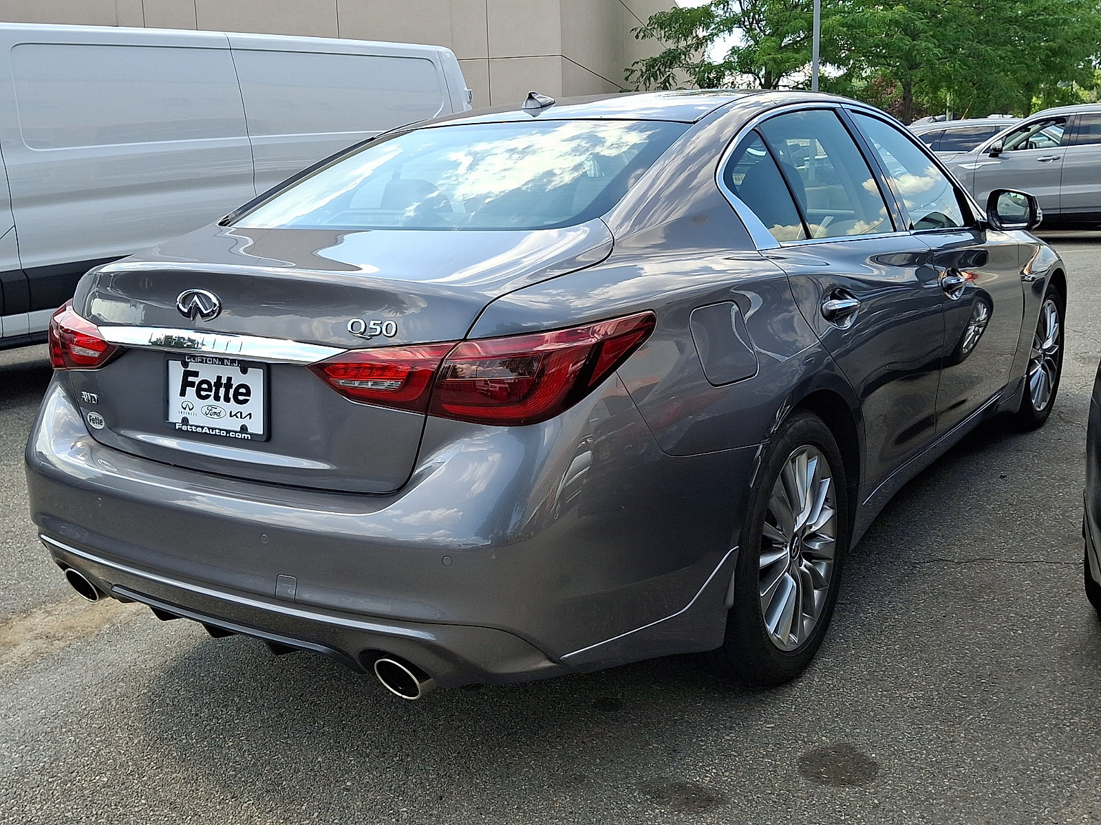 Certified 2023 INFINITI Q50 Luxe w/ Cargo Package AWD/4WD image 3