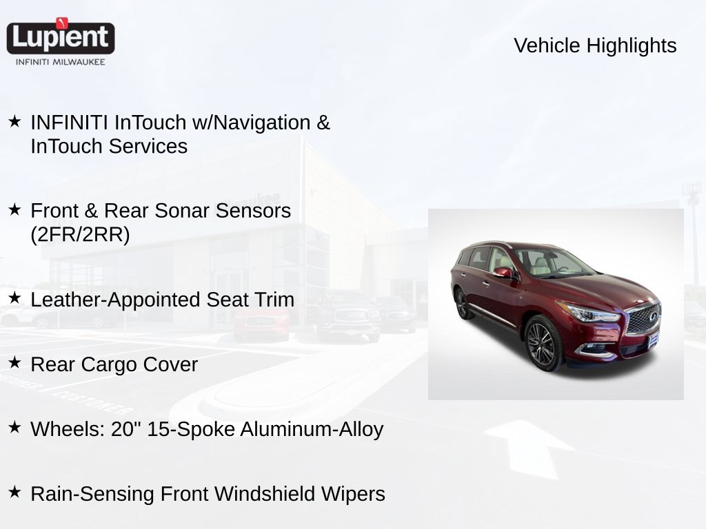 Used 2020 INFINITI QX60 Luxe w/ Essential Package AWD/4WD image 3
