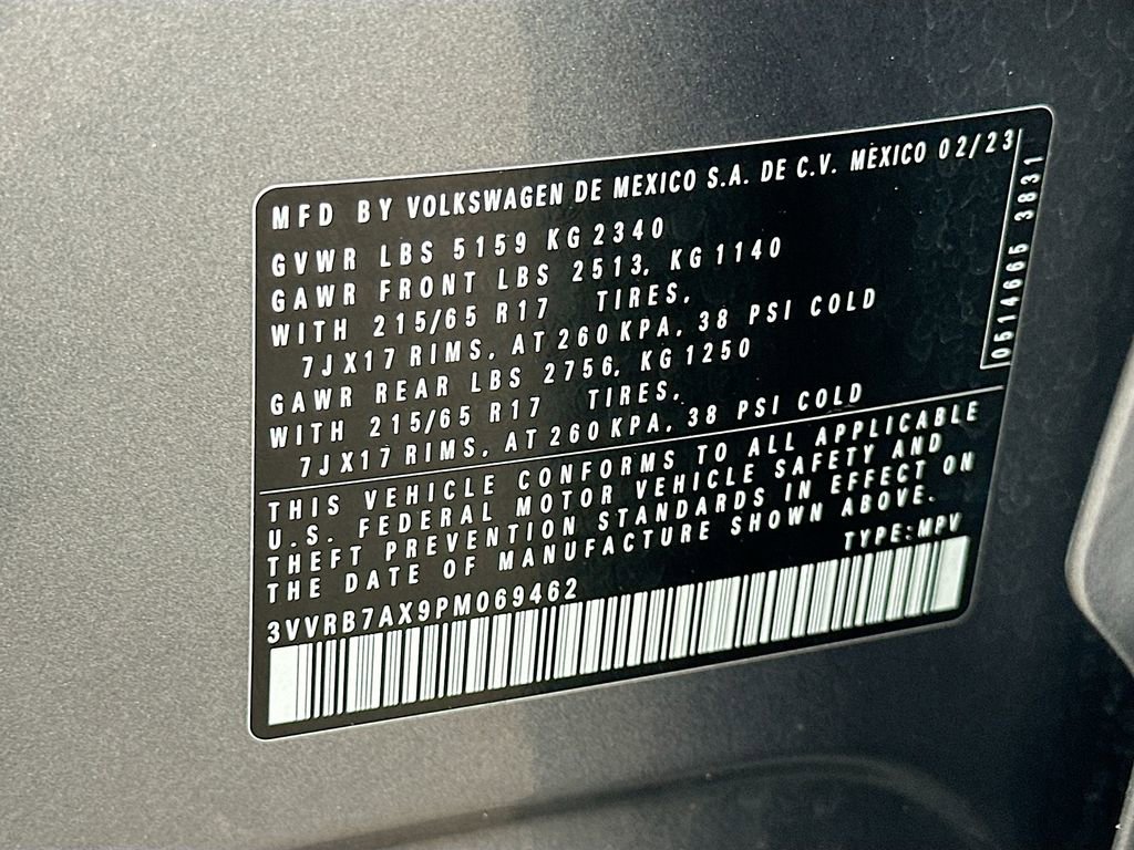 Used 2023 Volkswagen Tiguan S image 31