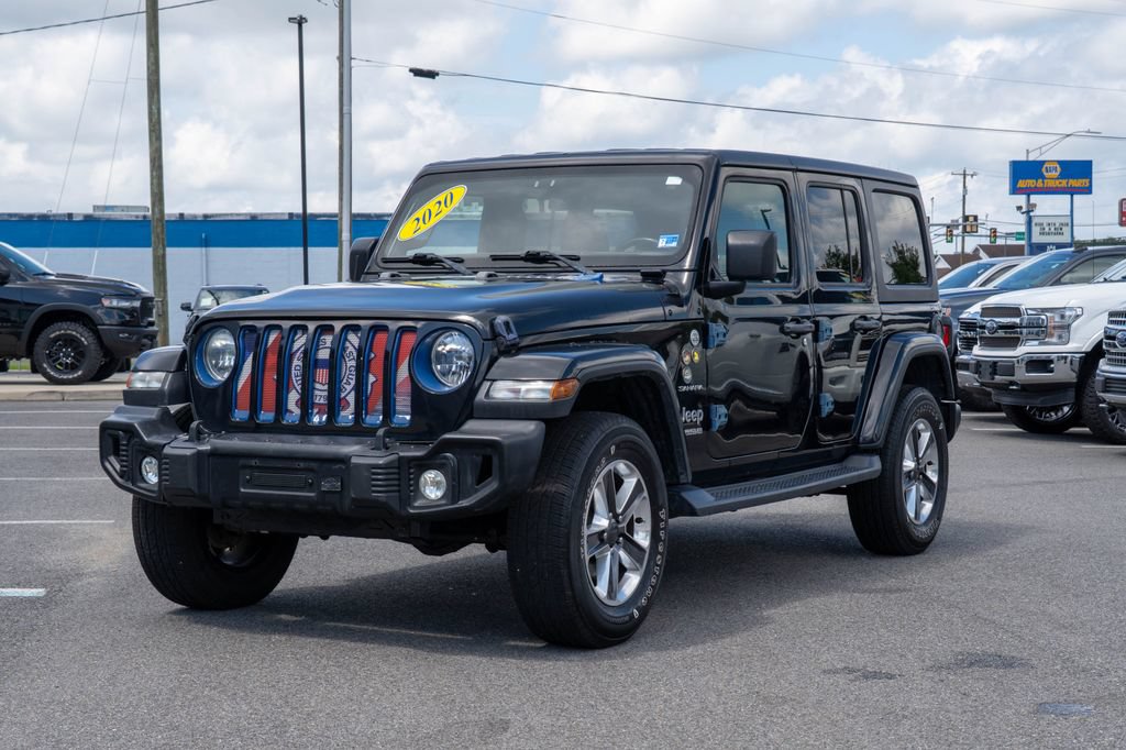 Used 2020 Jeep Wrangler Unlimited Sahara AWD/4WD image 3