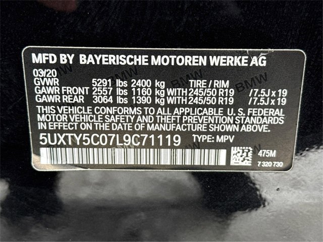 Used 2020 BMW X3 xDrive30i w/ Premium Package image 25