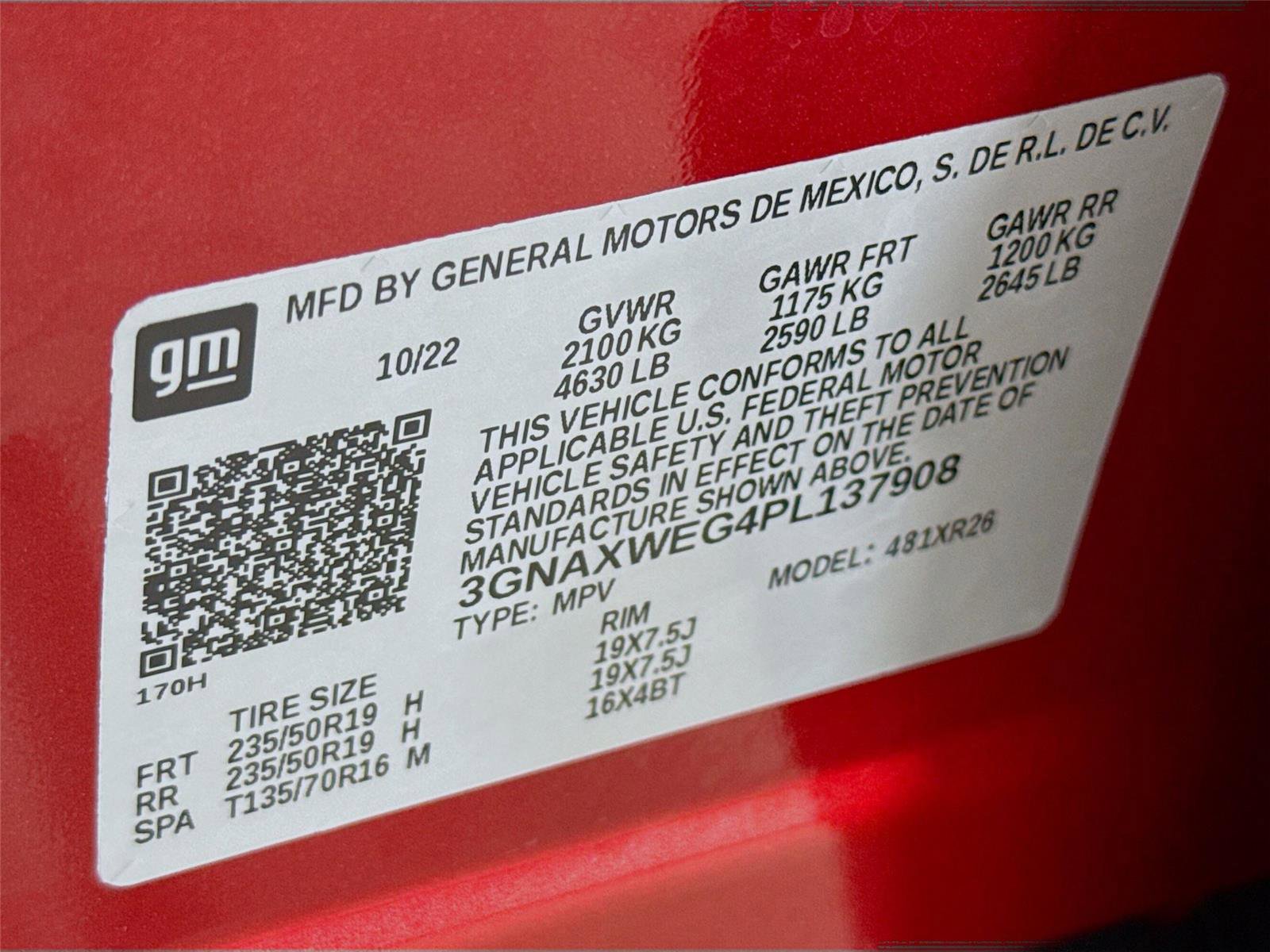 Used 2023 Chevrolet Equinox RS AWD/4WD image 32