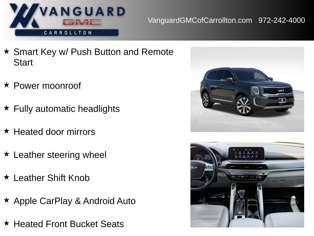 Used 2022 Kia Telluride S FWD image 12