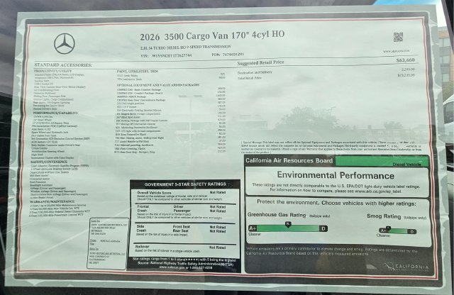 New 2026 Mercedes-Benz Sprinter 3500 image 9