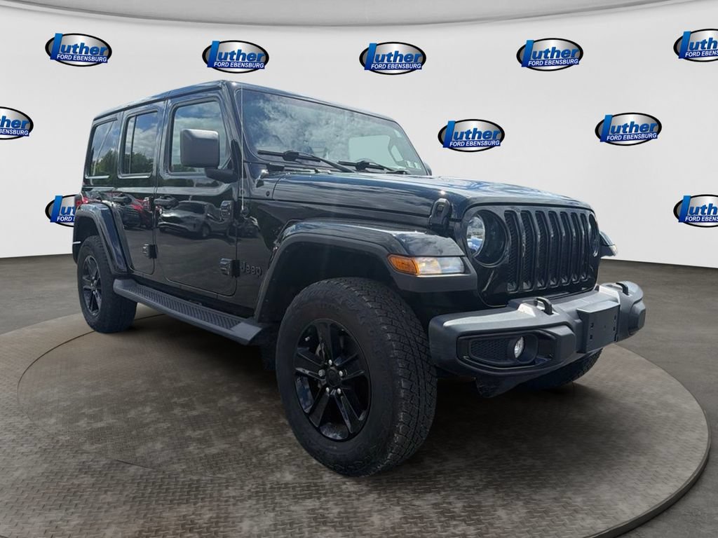 Used 2021 Jeep Wrangler Unlimited Sahara AWD/4WD image 9