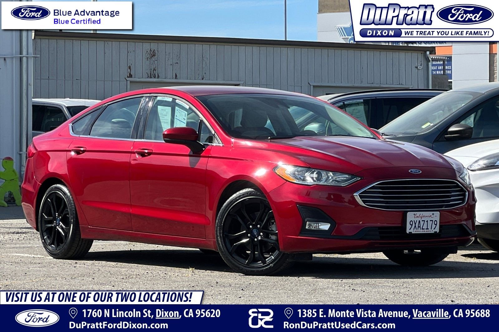 Certified 2019 Ford Fusion SE w/ Equipment Group 151A