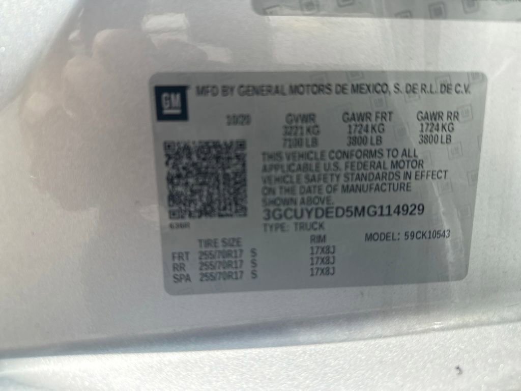 Used 2021 Chevrolet Silverado 1500 LT w/ Bed Protection Package image 34