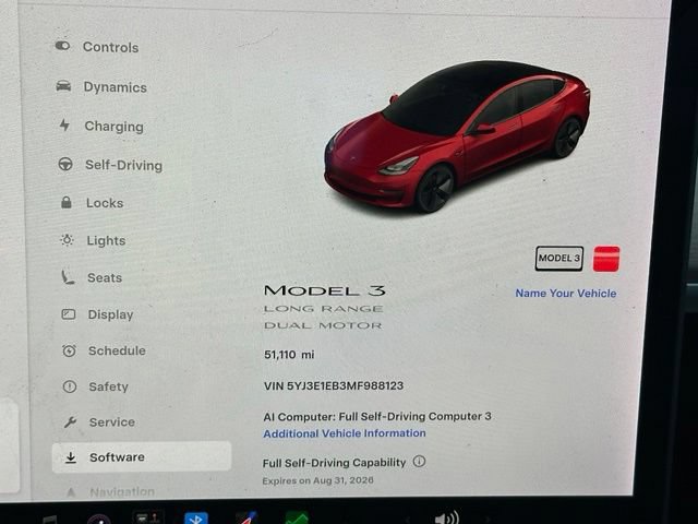 Used 2021 Tesla Model 3 Long Range AWD/4WD image 20
