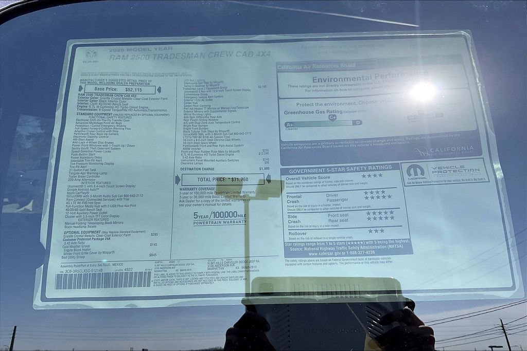 Used 2025 RAM 2500 Tradesman image 14